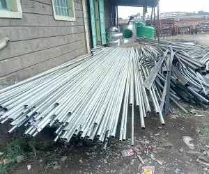 Galvanized Furniture tubes 38mm