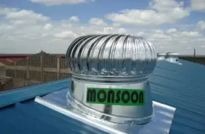Cyclone ventilation system in Kenya