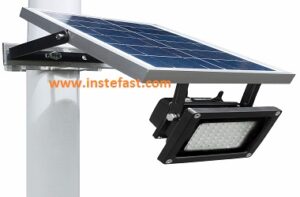 Solar Flood Lights Installation