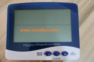 Thermometer for greenhouses construction in Kenya