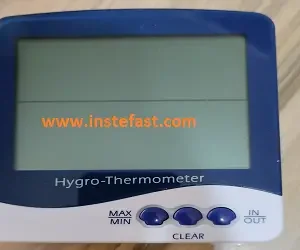 Thermometer for greenhouses construction in Kenya