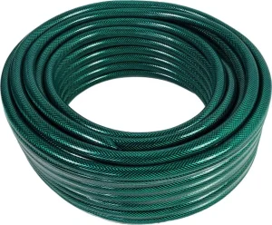 Reinforced 30-metre 3/4-inch braided PVC hose pipe for irrigation, gardening, water transfer, and cleaning applications in Kenya.