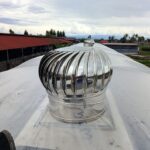 Industrial Roof Ventilator Cyclone Ultra 600mm installed on commercial building roof for natural ventilation
