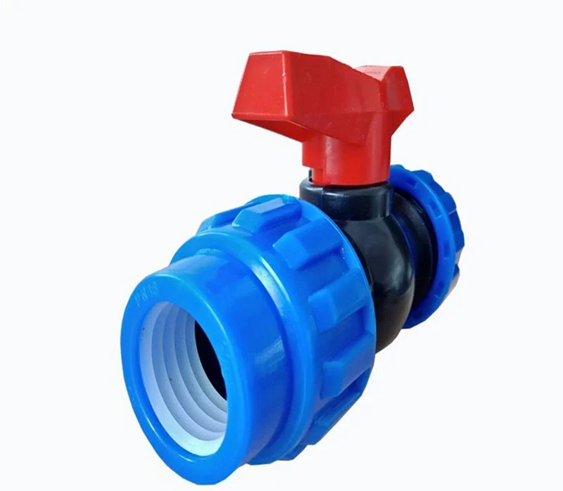 PP COMPRESSION BALL VALVE 50MM