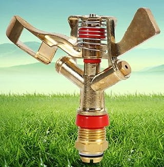 360° Rotating Sprinkler (Brass Nozzle Type)