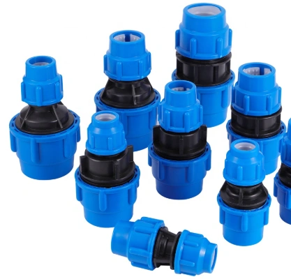 HDPE fittings, compression fittings, pipe reducer, irrigation fittings, HDPE socket, reducing coupling, water pipe connector, plastic pipe fittings, irrigation accessories, Instefast fittings