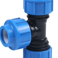 HDPE STAIGHT TEE COUPLING 25MM