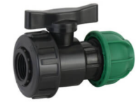 PP Compression Fitting Female True Union Ball Valve (20mm*1/2 ...