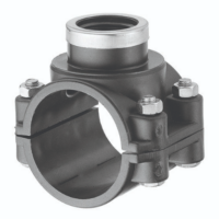 HDPE / PVC Saddle Clamp (Pipe Take-Off Connector) 25mm*3/4''