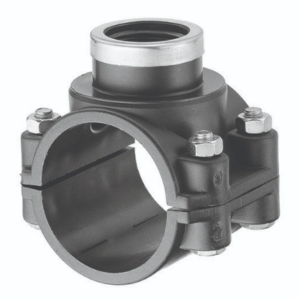 HDPE / PVC Saddle Clamp (Pipe Take-Off Connector)160mm*1''