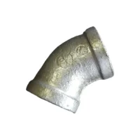45-Degree G.I Elbow pipe fitting