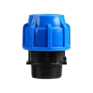 Compression HDPE Male Threaded Adaptor for connecting HDPE pipes to threaded irrigation fittings