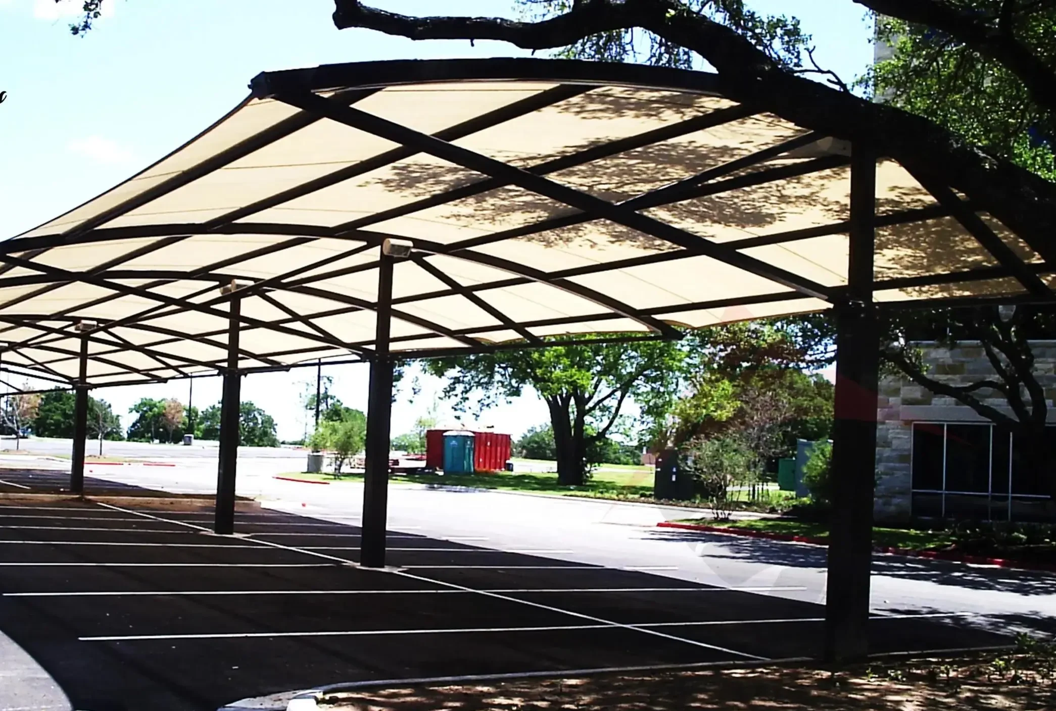 Multi Tier Polycarbonate Car Shade for vehicle protection