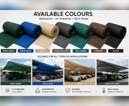 waterproof shade net in kenya protecting vehicle from rain