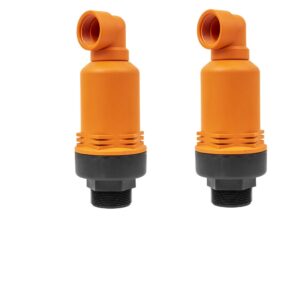 Automatic air release valve for irrigation and water pipeline systems