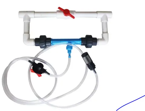 Venturi for Fertigation for Efficient Fertilizer Injection Systems