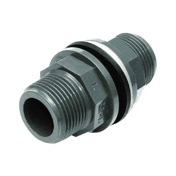 Tank Connector Male Female used for water tank outlet connection in irrigation and plumbing systems