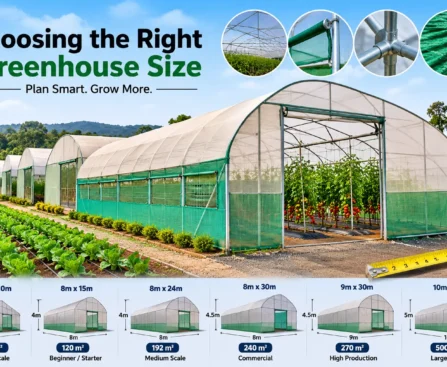 choosing the right greenhouse size in kenya