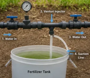 Instefast supplies high-quality Venturi fertigation injectors in Kenya for drip, sprinkler, and greenhouse irrigation systems. Improve fertilizer efficiency, crop yields, and irrigation performance.